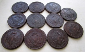 Кольцевые Пятаки 1802-1806 ЕМ