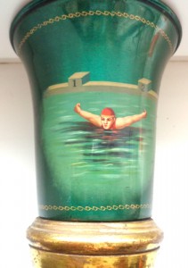 Старинные спортивные кубки при СССР.