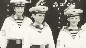 Юнги К.Ю.М Нахимова?(Нашивки на Форме)с Ветеранами ВМФ.