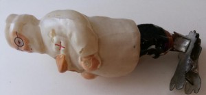 Ёлочная игрушка Доктор Айболит. 50-е.