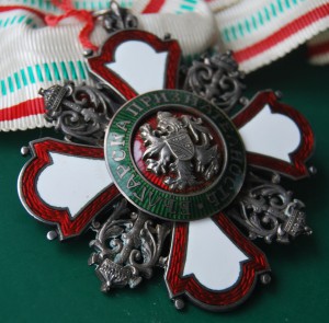 RR царская Болгария КРЕСТ Человеколюбия, люкс
