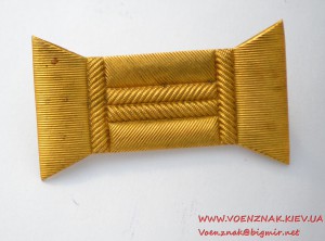 Катушка нарукавная, позолоченая, в отличном состоянии