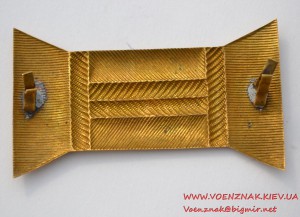 Катушка нарукавная, позолоченая, в отличном состоянии