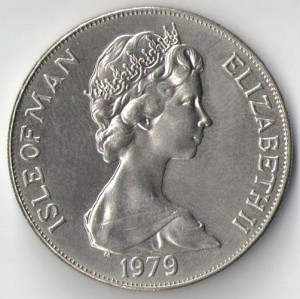 1 крона 1979г остров Мэн