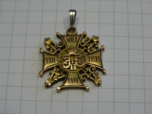 Жетон - 100 лет Лейб Гвардии Волынскому полку (золото)