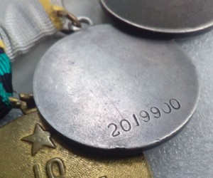 Колодка две ЗБЗ (красивые номера)+Кенигсберг+Берлин