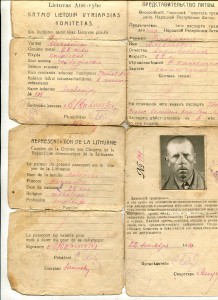 Паспортъ прибалта.1920