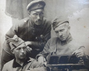 Фото. Краском и немцы (?).