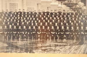 Выпускники ВА с руководством МО,1965 г. в Георгиевском зале