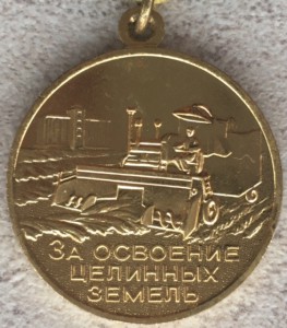 За освоение целинных земель. Отличное состояние.