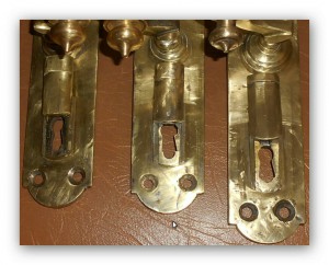 Продам красивые ручки с граненым стеклом 19 век.