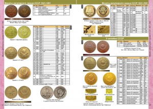 Каталог Монет СССР и России 1918-2018 годов CoinsMoscow (c ц