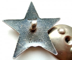 Орден КЗ № 418353 с шагреневым реверсом.