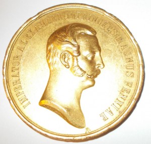 Медаль 700 лет христианства Финляндии 1857 год красивая