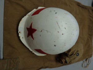 Каска военного  крашеный верх