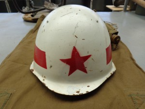 Каска военного  крашеный верх
