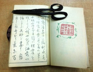 Интересная книга-японская..двойные страницы
