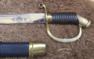 Шашка офицерская М1909 Златоуст частник