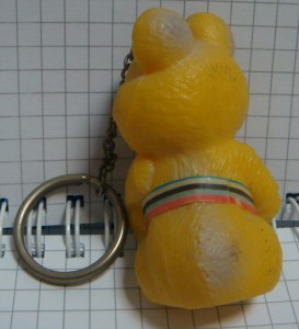 Брелок "Миха-Олимпиха"---не частый,полимер(резина)