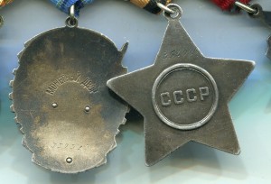 Октябрь, Слава 3ст, ТКЗ, ЗП, ОВ2, ОВ(юб.), Отвага с доками