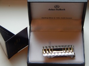 Зажим (клипса) для купюр, серебро 925, Dolan-Bullock