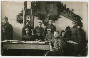 Штаб Крымской кавшколы, зима 1924 года