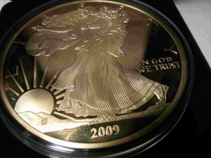 2009 giant half-pound gold eagle