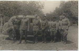 Генерал Бирюзов на фронте