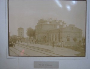 Большое фото. Общий вид станции Монастырище. До 1900 г