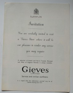 Семейный архив моряка, участника похода в Англию.