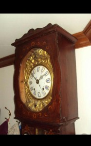 Французские напольные часы 19 века. 239 см.