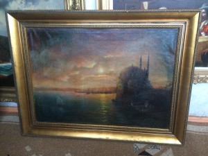 Картина "восточный закат"