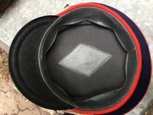 Фуражка милиции обр. 1965г. (шнур и кокарда серебро)