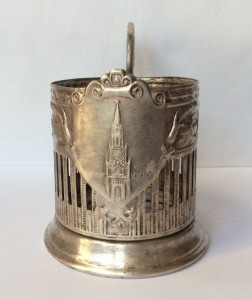 ПД Кольчугино "Спасская башня". Редкий. Ручка "Лента".