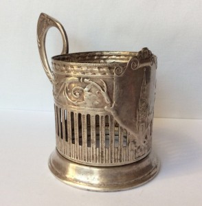 ПД Кольчугино "Спасская башня". Редкий. Ручка "Лента".