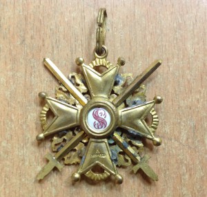 Орден Святого Станислава 3 степени с мечами Бронза