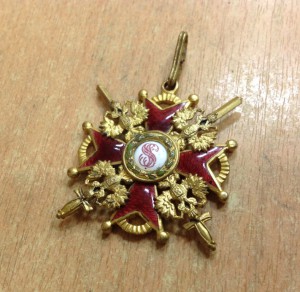 Орден Святого Станислава 3 степени с мечами Бронза