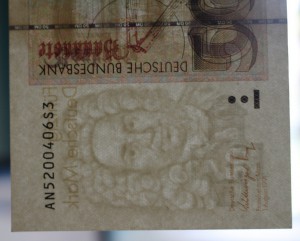 50 марок ФРГ перед евро номера подряд! ( пресс - ) 100