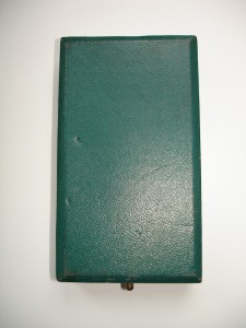 Знак за 25 лет в полиции в футляре.