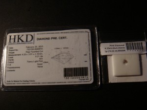 Розовый бриллиант 6