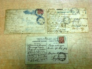 3 открытки Владимирской Губернии Лежнево и Орехово