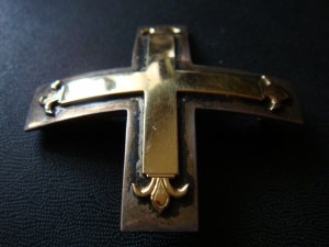 Балтийский крест    Серебро+золото