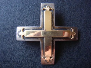 Балтийский крест    Серебро+золото
