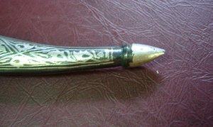 Востояный кривой кинжал - серебро