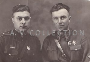 Боевые друзья-лётчики - майор и подполковник. Форма, БКЗ.