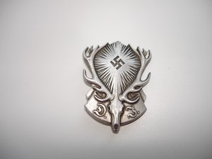 Знак общества охотников 3-го Рейха