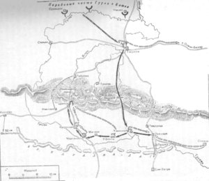 ЗОВО 4 ст.Наступление передового отряда Гурко. Июль 1877 г.