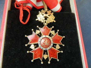 Орден +звезда Белого льва 2 ст с мечами 1961 года 8 нагр.