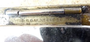 Походная чернильница времён войны.