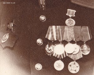 Боевой майор. Отличник СА. Конец 1940-х гг. 2 фото.